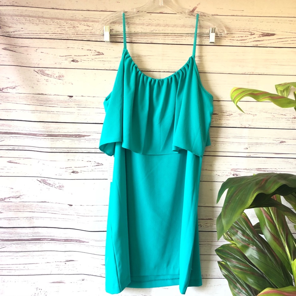 Felicity and Coco Darcy Turquoise Dress